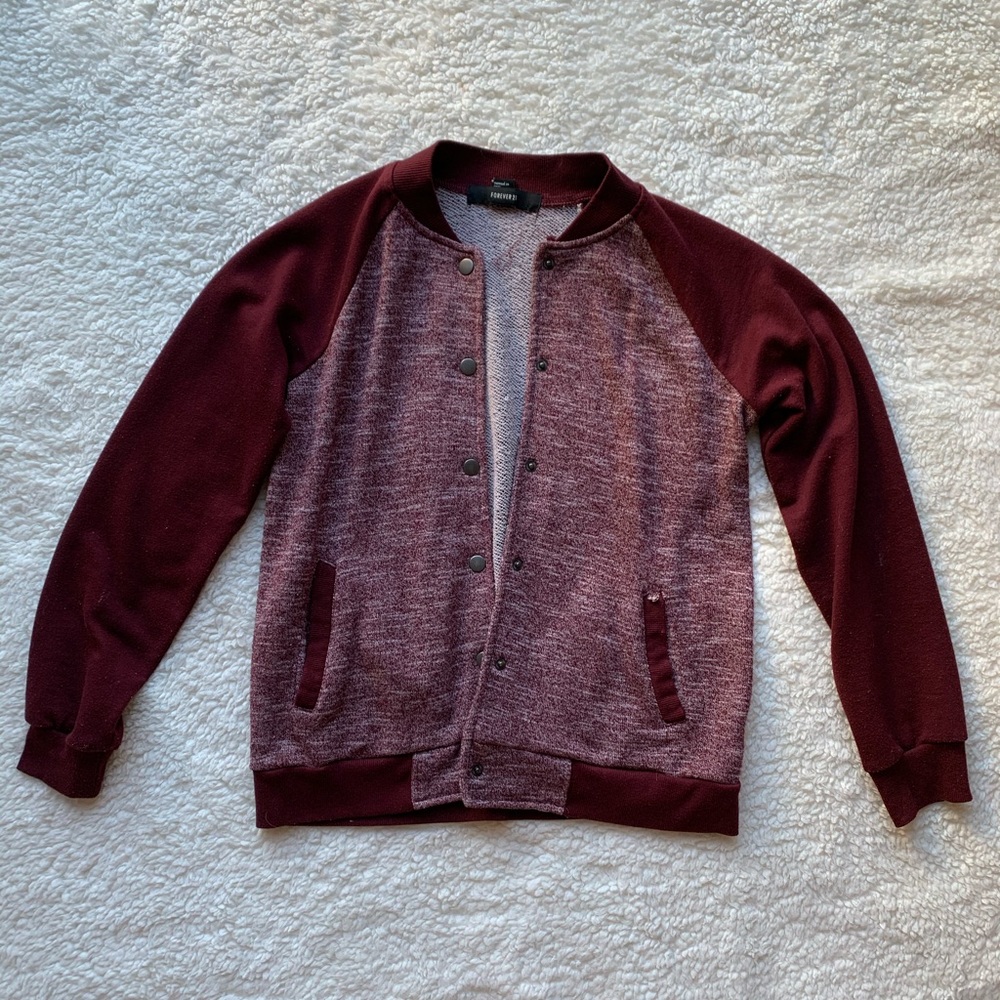 Forever 21 Maroon Jacket